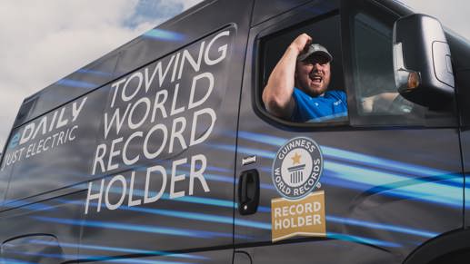IVECO eDaily Guinness World record